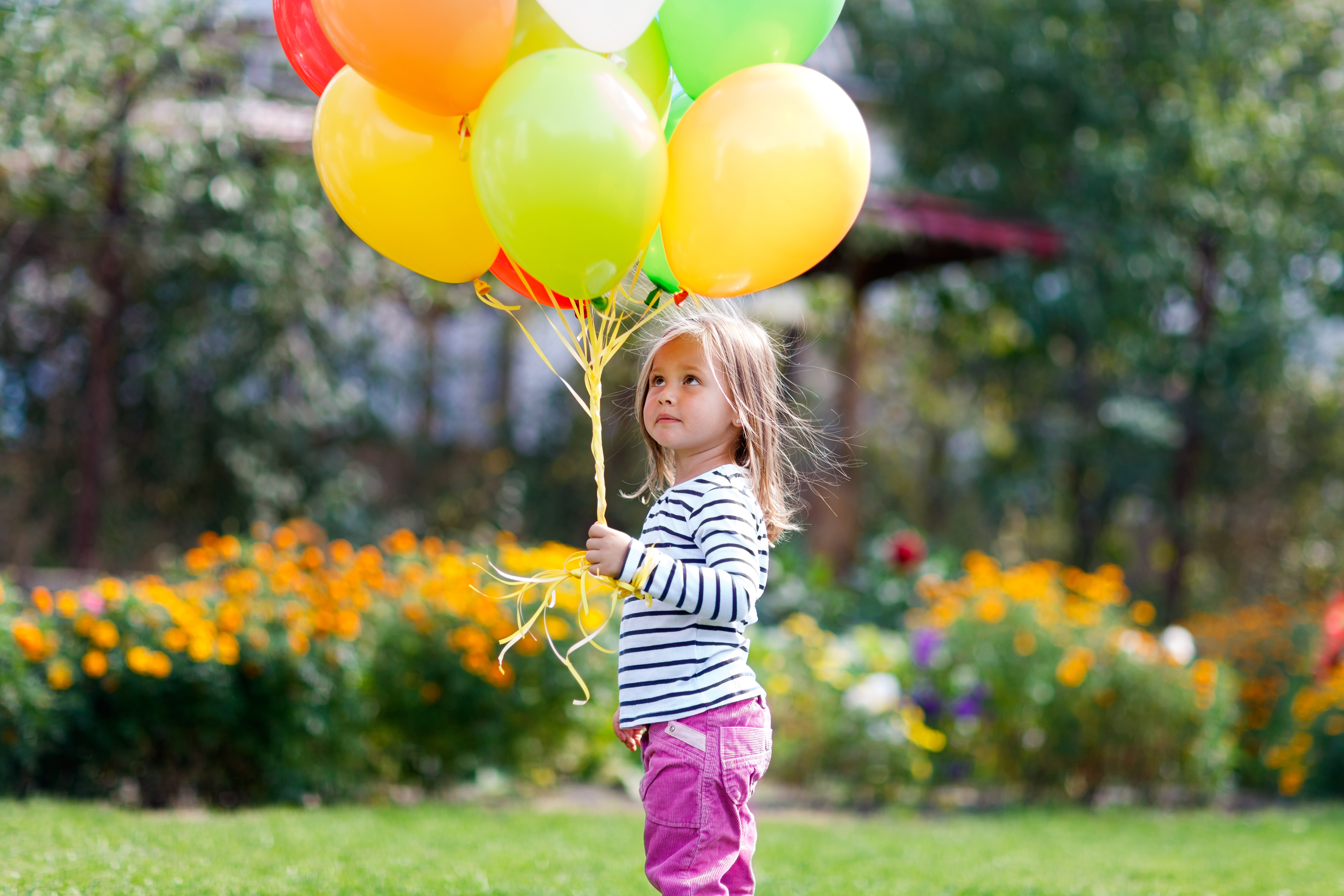 Birthday party with young children